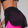 Двойные шорты MS Perforation Neon Pink (XS)